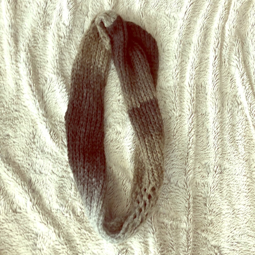 Brown Ombré Infinity Scarf